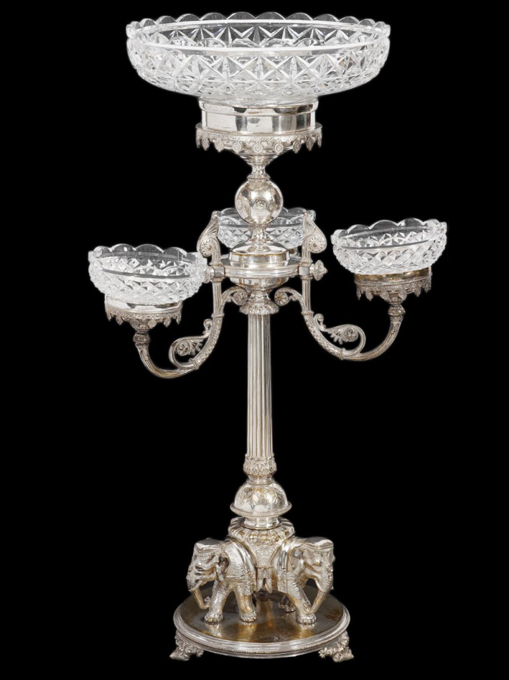 ENGLISH SILVERPLATE 'ELEPHANT'
