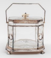 ENGLISH SILVERPLATE & GLASS BI