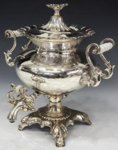 ENGLISH SILVERPLATE LIDDED WAT