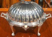 ENGLISH SILVERPLATE REVOLVING