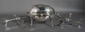 ENGLISH SILVERPLATE ROLL TOP F