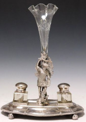 ENGLISH SILVERPLATE SAINT GEOR
