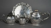 ENGLISH SILVERPLATE SALVER WIT