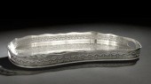 English Silverplate Shaped Tea