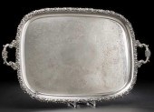 English Silverplate Tray,  fir