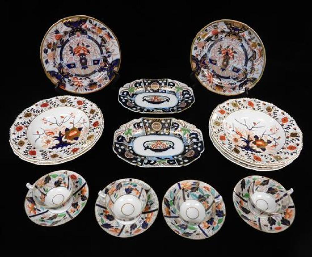 ENGLISH SOFT PASTE IMARI STYLE