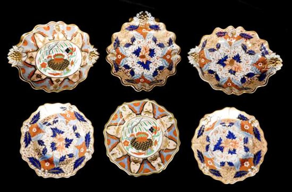 ENGLISH SOFT PASTE PORCELAIN, IMARI