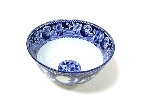 English soft paste transferware