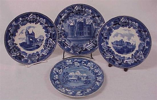 English softpaste dark blue
