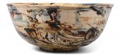 ENGLISH SOLID AGATEWARE BOWL,