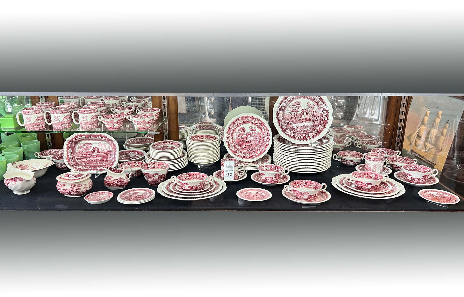 ENGLISH SPODE ''TOWER PINK''