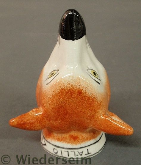 English Staffordshire fox head