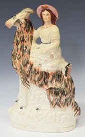 ENGLISH STAFFORDSHIRE GIRL & G