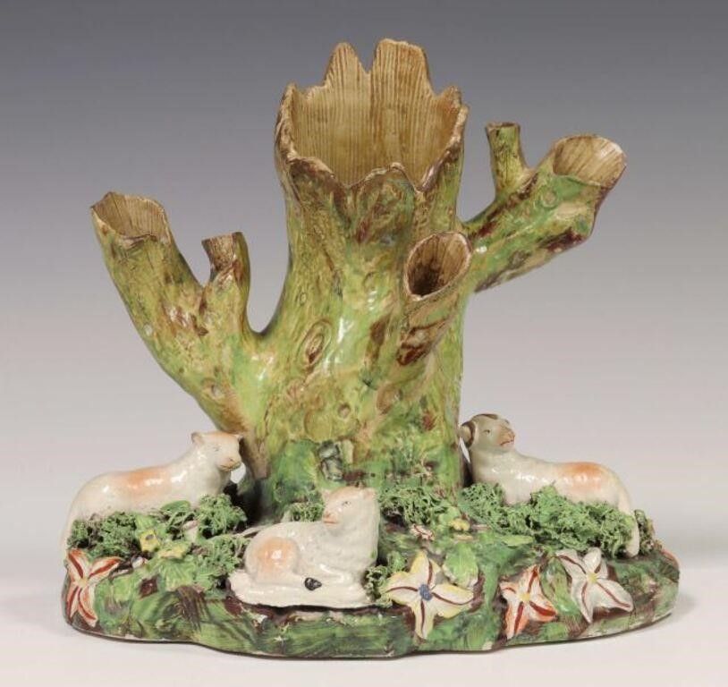 ENGLISH STAFFORDSHIRE PEARLWARE