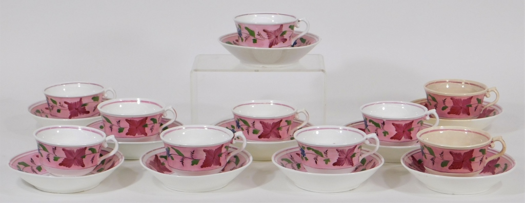 ENGLISH STAFFORDSHIRE PINK
