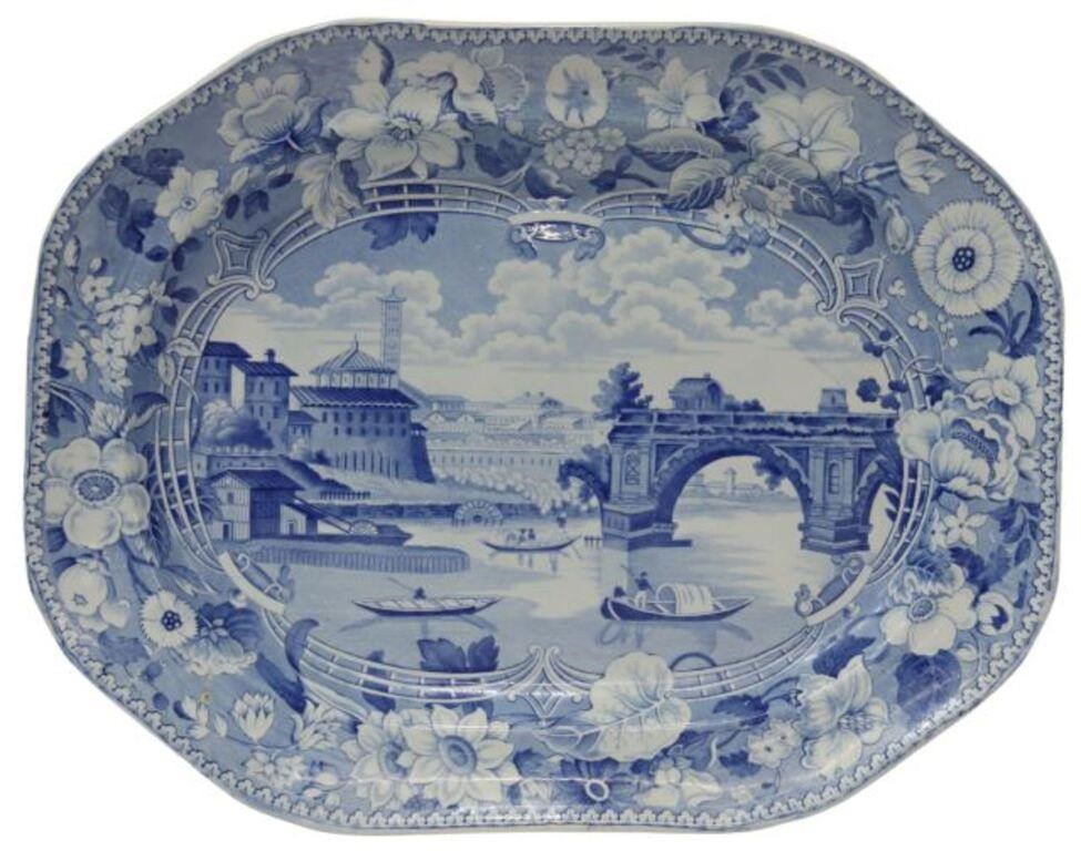 ENGLISH STAFFORDSHIRE PONTE ROTTO