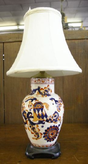 English Staffordshire Pottery Vase,