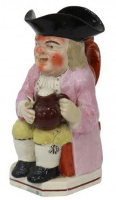 ENGLISH STAFFORDSHIRE TOBY JUG