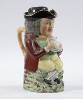 ENGLISH STAFFORDSHIRE TOBY JUG