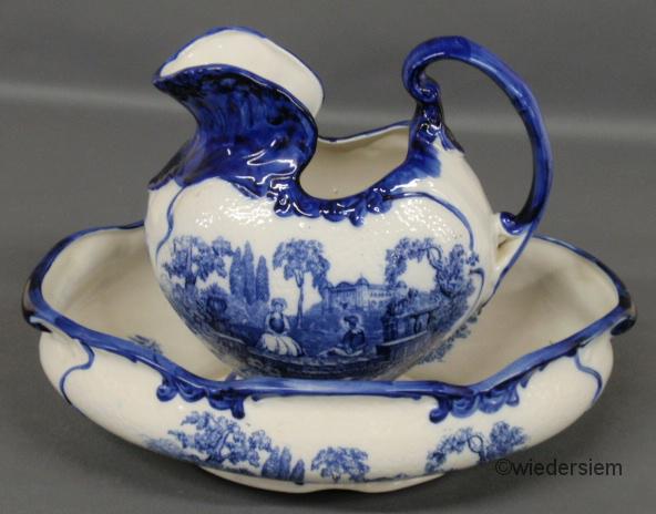 English Staffordshire washbowl