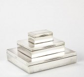 ENGLISH STERLING 3 TIERED BOX