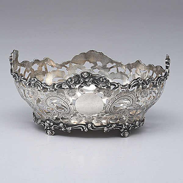 English Sterling Basket London