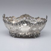 English Sterling Basket London