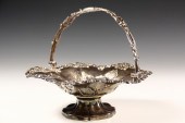 ENGLISH STERLING BRIDAL BASKET
