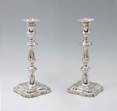 ENGLISH STERLING CANDLE STICKS