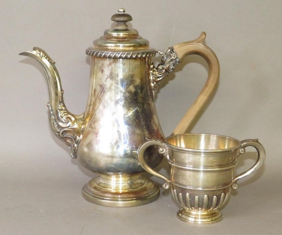ENGLISH STERLING CAUDLE CUP &