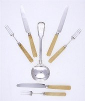 English sterling flatware and