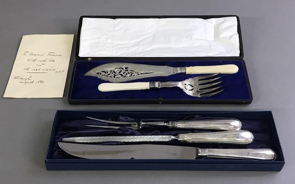 English sterling handled three