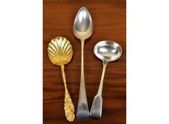 English sterling ladle with