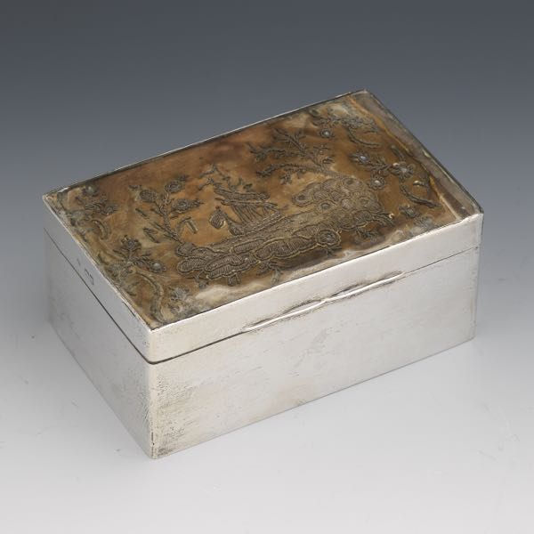 ENGLISH STERLING SILVER AND ANTIQUE