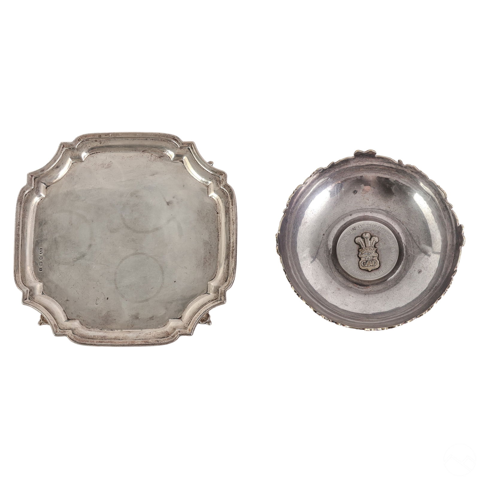 ENGLISH STERLING SILVER ARMADA DISH