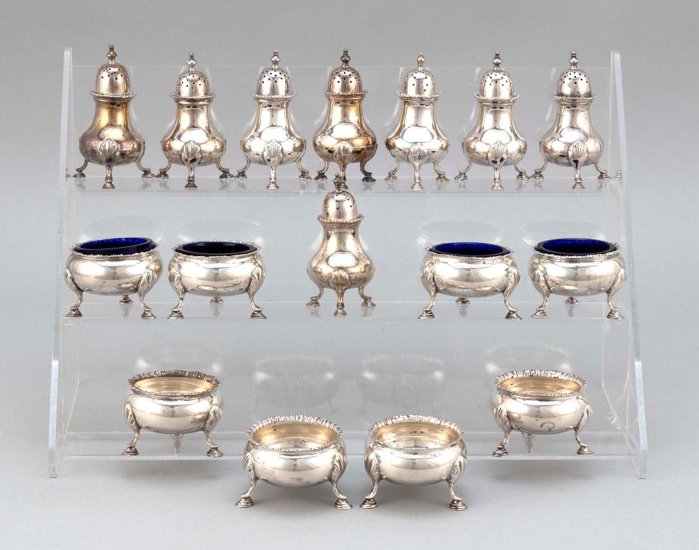 ENGLISH STERLING SILVER ASSEMBLED