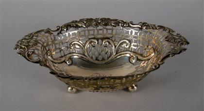 English sterling silver bowl   