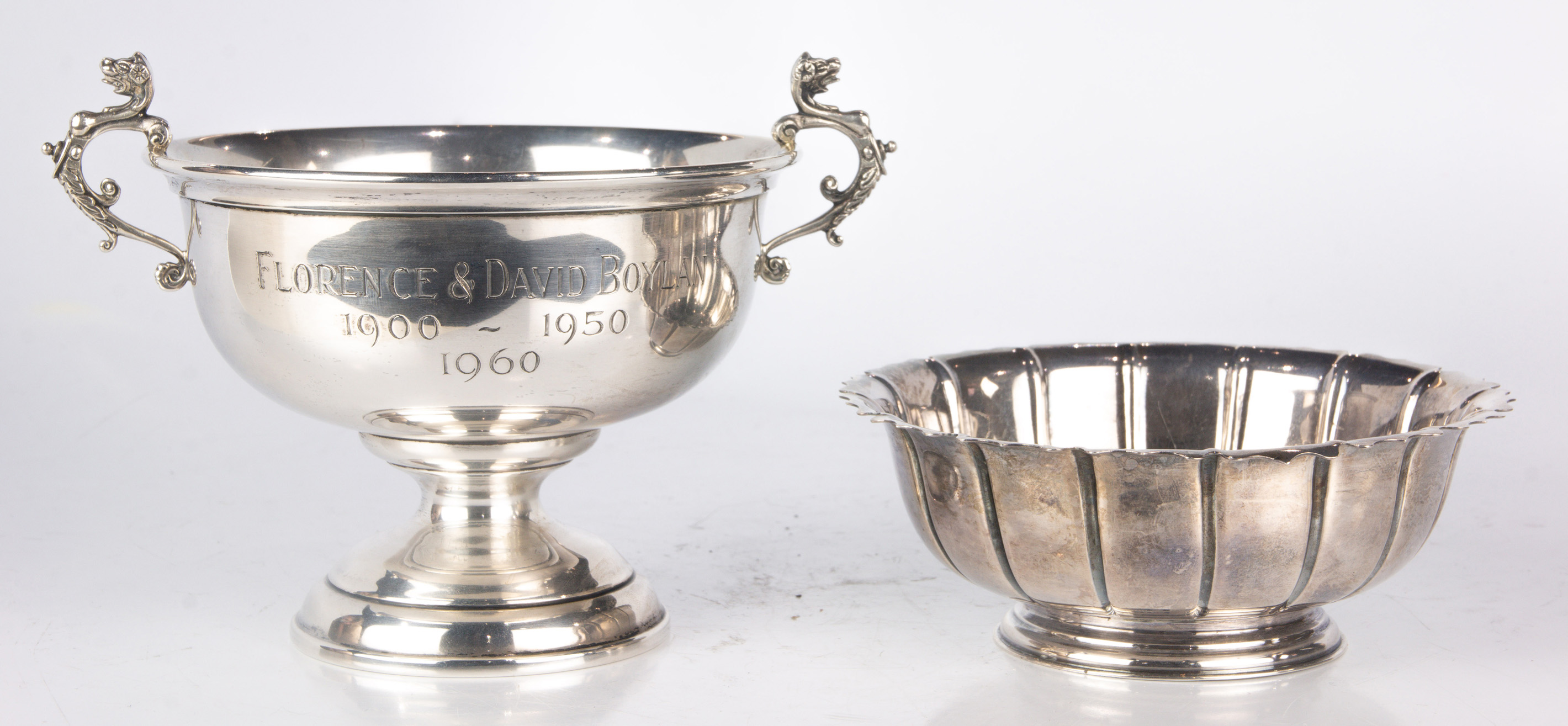 ENGLISH STERLING SILVER BOWL,