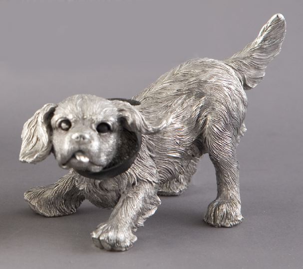 English Sterling Silver-Clad Figure