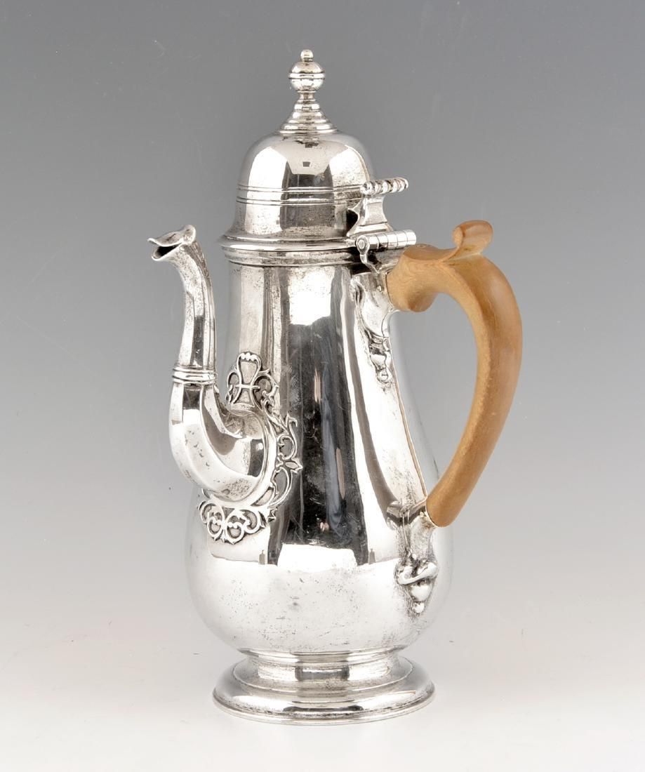 ENGLISH STERLING SILVER COFFEE