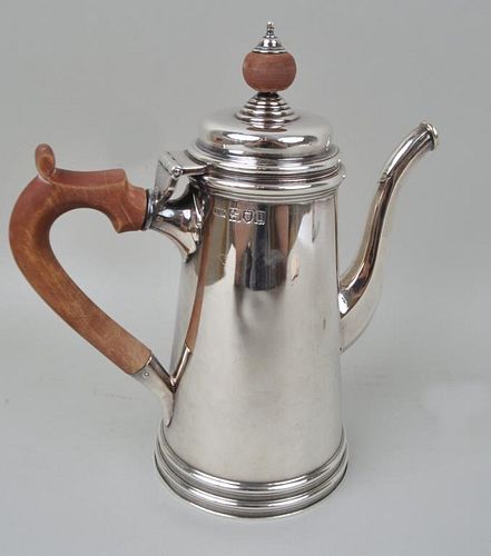 ENGLISH STERLING SILVER COFFEE