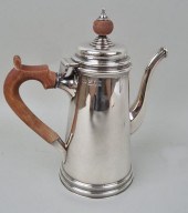ENGLISH STERLING SILVER COFFEE