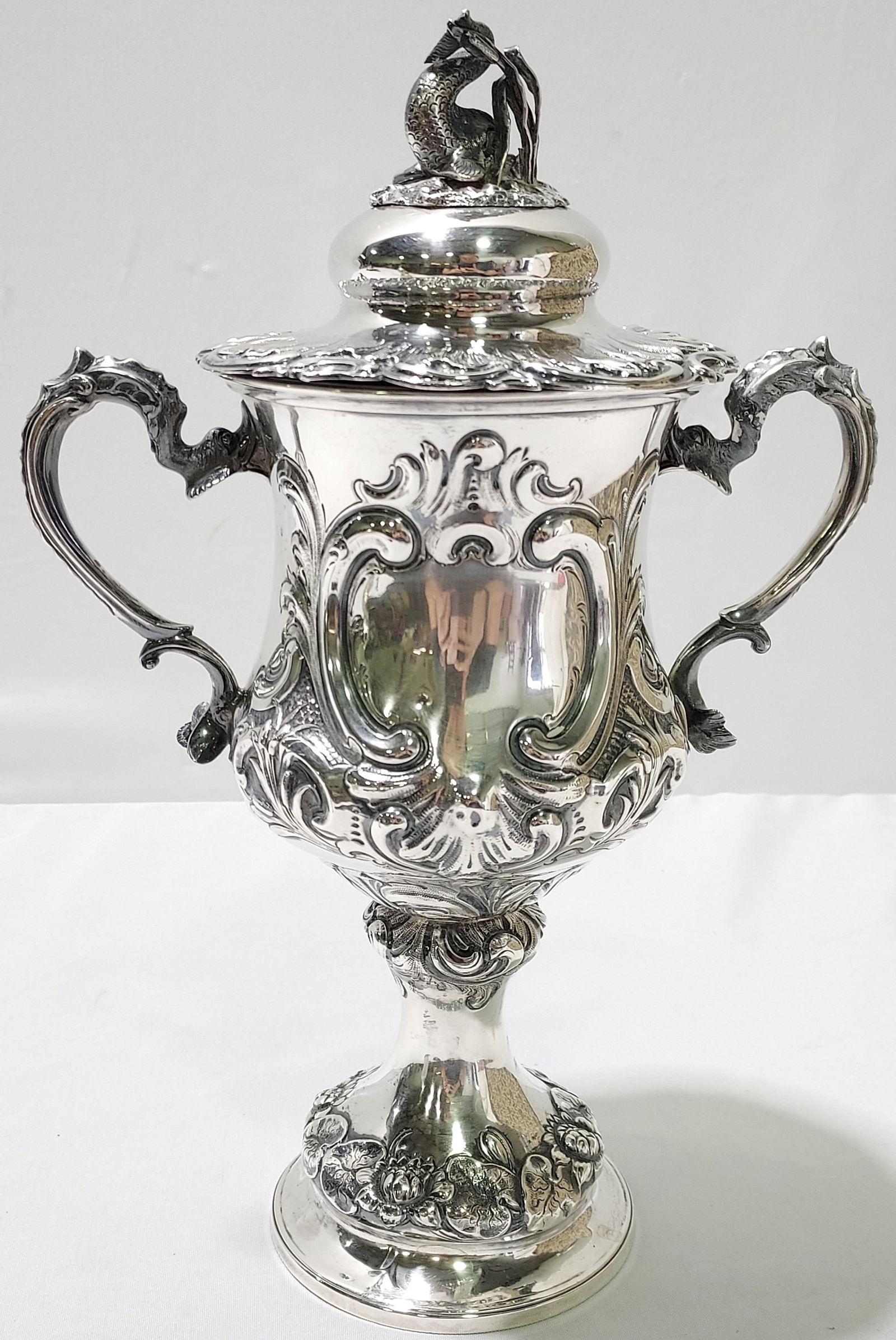 ENGLISH STERLING SILVER COVERED
