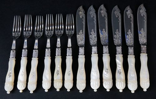 ENGLISH STERLING SILVER FISH