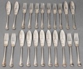 ENGLISH STERLING SILVER FISH S