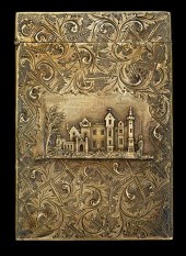 English sterling silver gilt '