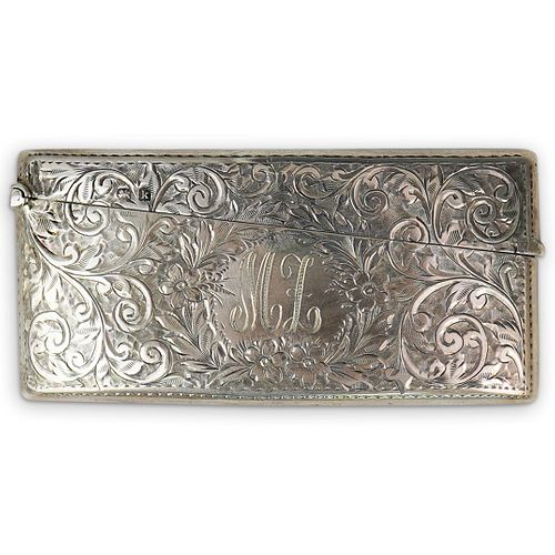 ENGLISH STERLING SILVER MATCHBOX