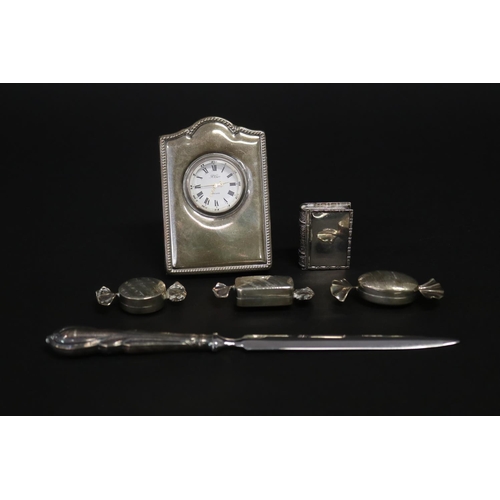 English sterling silver mounted