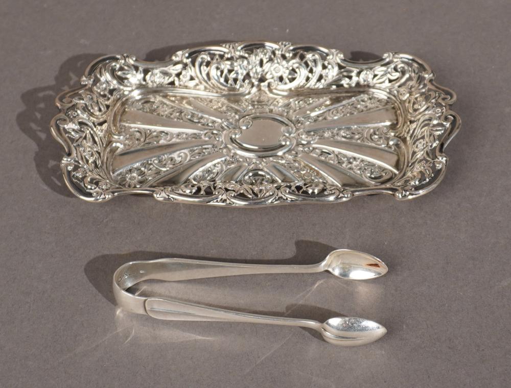 ENGLISH STERLING SILVER PIERCED PIN