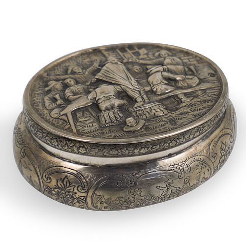ENGLISH STERLING SILVER REPOUSSE